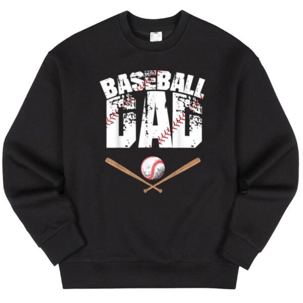 Starluxetee Baseball Dad Baseball Lover For Father Sweater