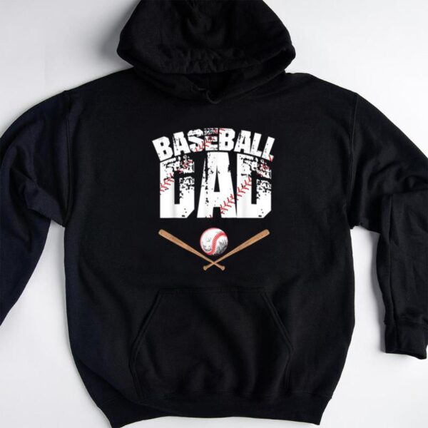 Starluxetee Baseball Dad Baseball Lover For Father T-Shirt