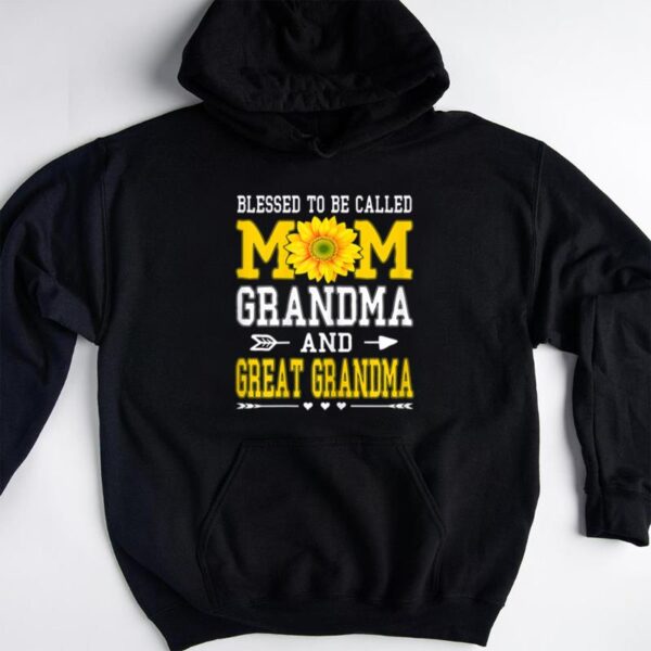 Starluxetee Blessed To Be Called Mom Grandma T-Shirt
