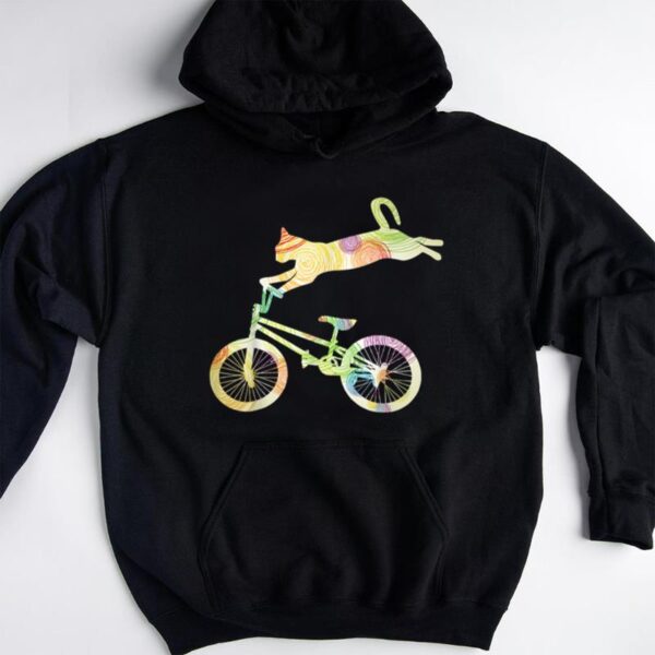 Starluxetee Cat Bike Cycling Bicycle T-Shirt