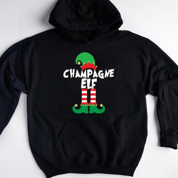 Starluxetee Champagne Elf Christmas Squad T-Shirt