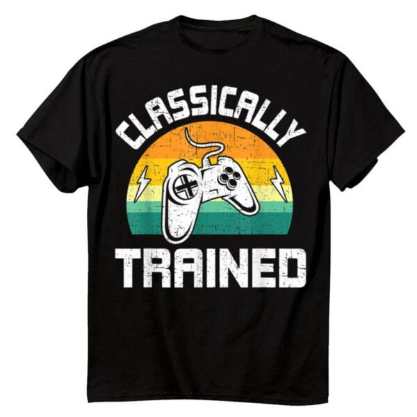 Starluxetee Classically Trained Video Gamer T-Shirt
