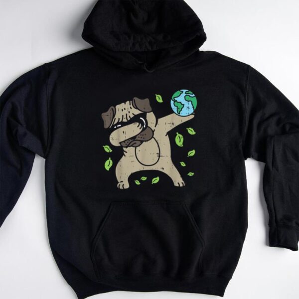 Starluxetee Earth Day Dabbing Pug T-Shirt
