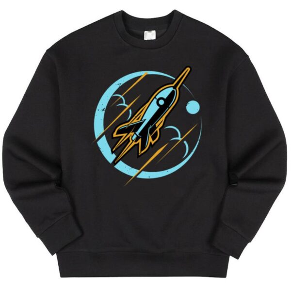 Starluxetee Great Amazing Escape Rocket Ship Sweater
