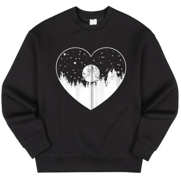Starluxetee Moon Love Full In Heart Sweater