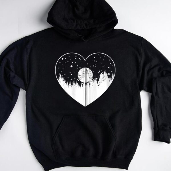 Starluxetee Moon Love Full In Heart T-Shirt