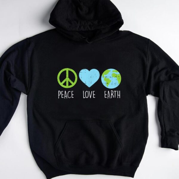 Starluxetee Peace Love Earth Cool Hippie T-Shirt