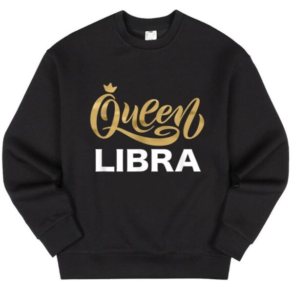 Starluxetee Queen Libra Zodiac Sweater