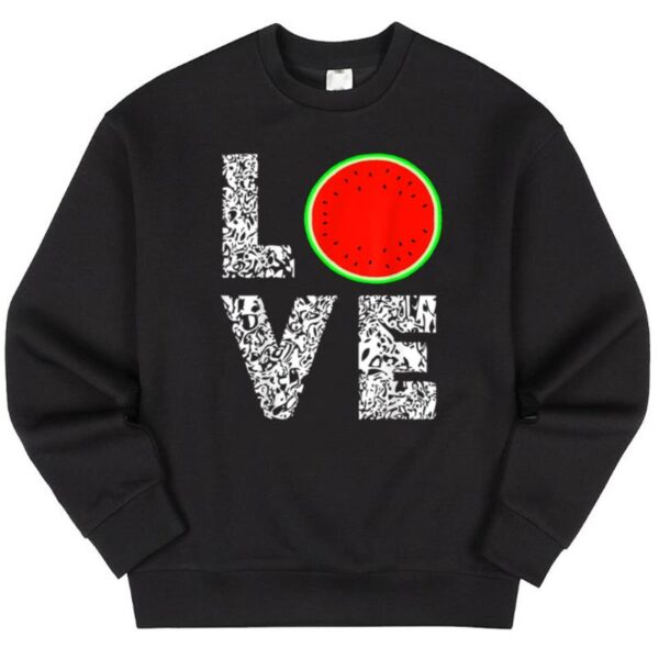 Starluxetee Watermelon Love Tropical Water Melon Summer Sweater